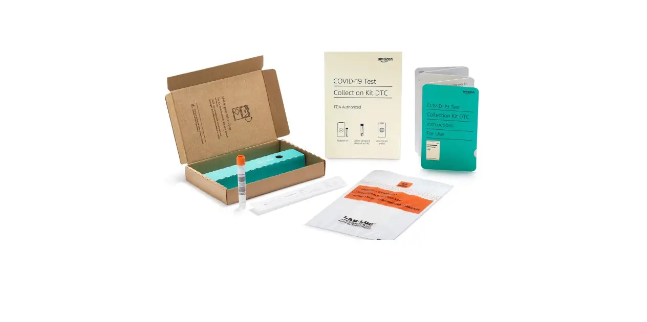 Amazon Covid-19 Test Collection Kit Instruction Manual