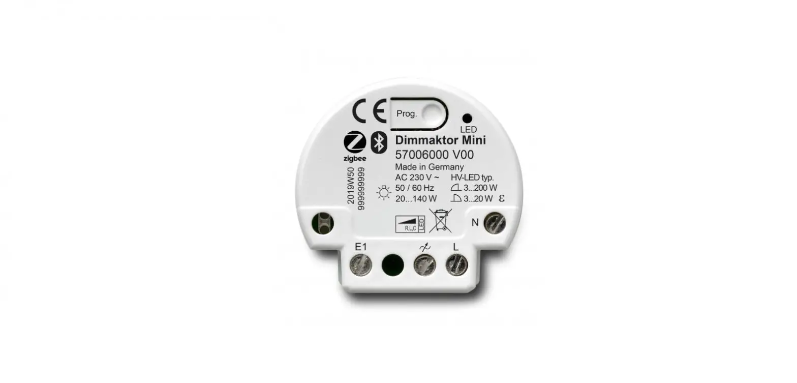 Nexentro 57006000 Zigbee Dimming Actuator Mini Instruction Manual