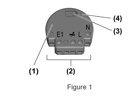 NEXENTRO 57006000 Zigbee Dimming Actuator Mini Instruction fig 2