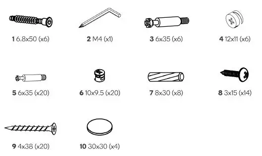 ovela OVALICEFCWA Alice Filing Cabinet FIG 3