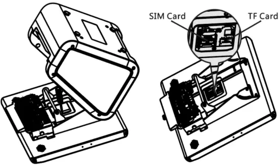 RHINO M10p Tablet with Printer - sd card