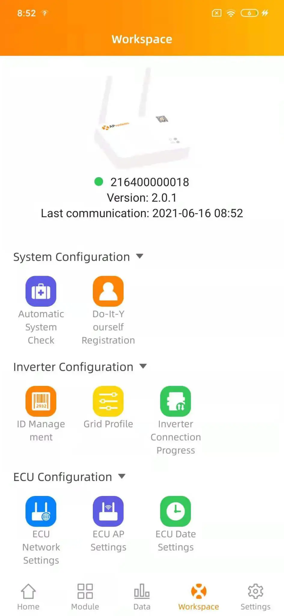 APsystems ECU-R Energy Communication Unit fig-16