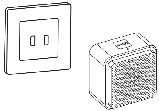 Plug The Wyze Chime Into An Outlet