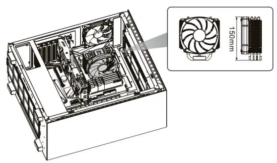 trovaprezzi it CA-1T4-00M1WN-01 Divider 500 TG ARGB Mid Tower Chassis - CPU cooler