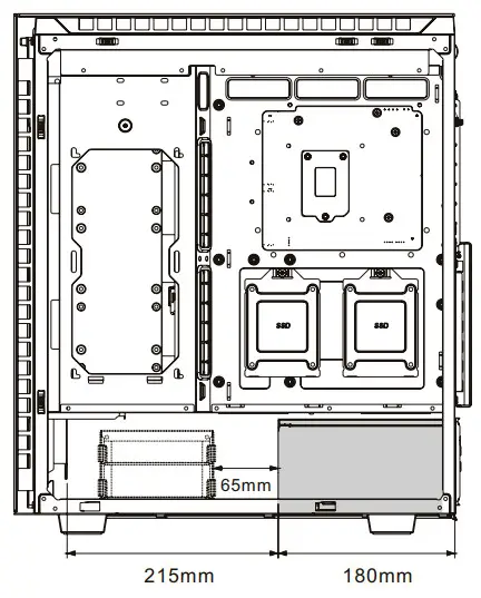 trovaprezzi it CA-1T4-00M1WN-01 Divider 500 TG ARGB Mid Tower Chassis - Divider