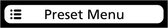 KCL95 - Preset Menu