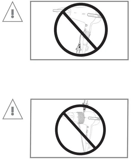 GRUNDIG Warning 3 and 4