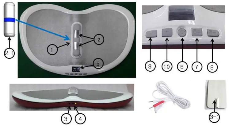 Furun Medical HNJ-350 Pelvic Floor Muscle Training Device User Manual - Equipment description and configuration