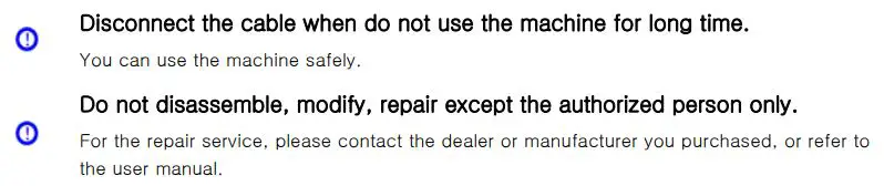 Furun Medical HNJ-350 Pelvic Floor Muscle Training Device User Manual - Warnings and Cautions