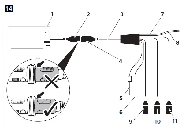 DOMETIC M55L AHD PerfectView AHD Monitor 3 Camera-6
