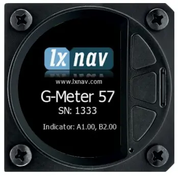 lxnav LX G meter Standalone Digital G Meter with Built In Flight Recorder - About