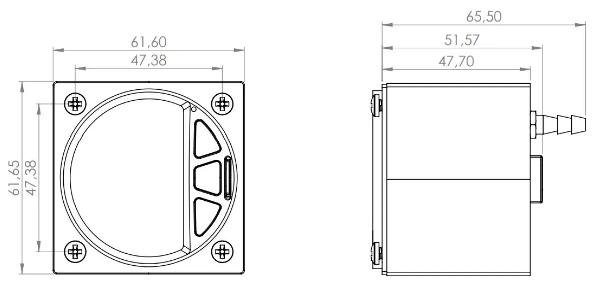 lxnav LX G meter Standalone Digital G Meter with Built In Flight Recorder - Technical Data