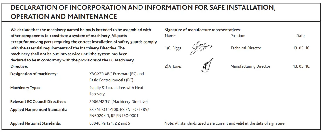 nuaire XBC 75 Ecosmart Classic Basic Control-Fig-23