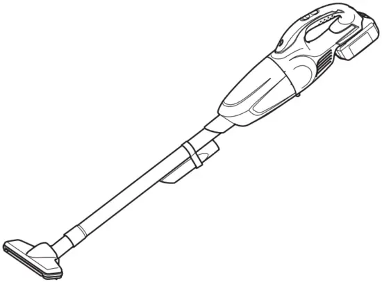 makita DCL181F Cordless Cleaner