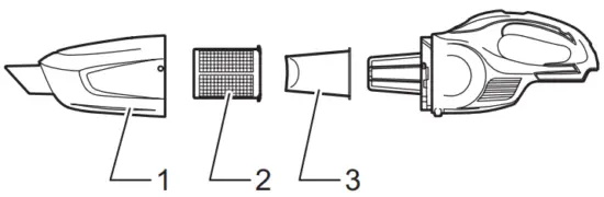 makita DCL181F Cordless Cleaner - Normal Filtar
