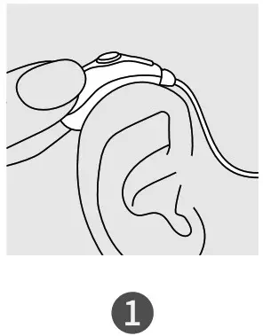 Shenzhen Eartech DION RIC Behind The Ear Hearing Aid - Using guide 4