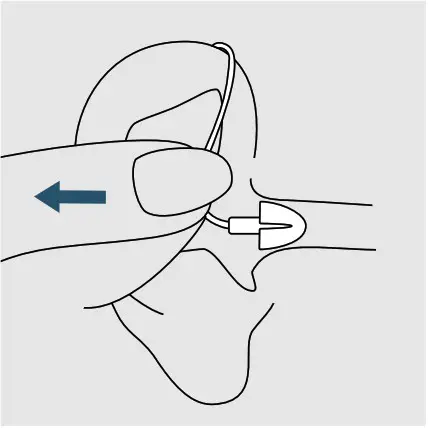 Shenzhen Eartech DION RIC Behind The Ear Hearing Aid - Using guide 6