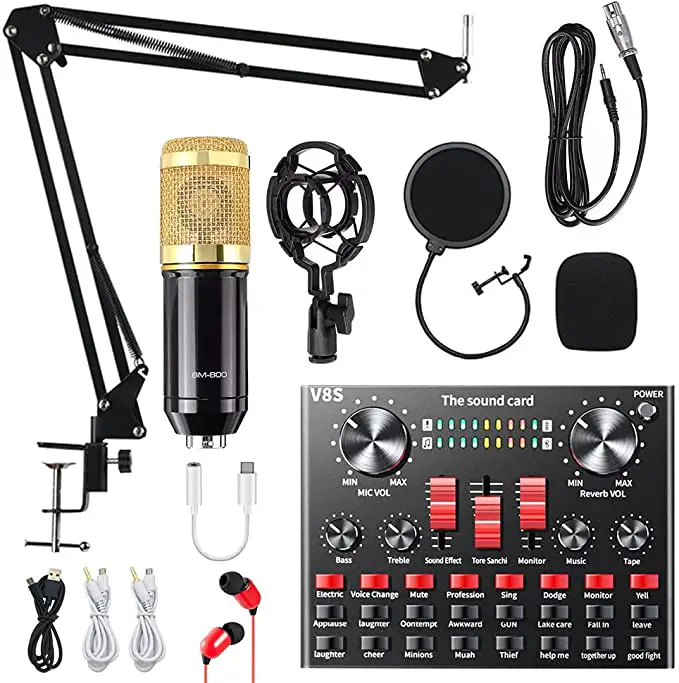 Condenser-Microphone-Bundle-ALPOWL-BM-800-Mic-Kit-with-Live-Sound-Card