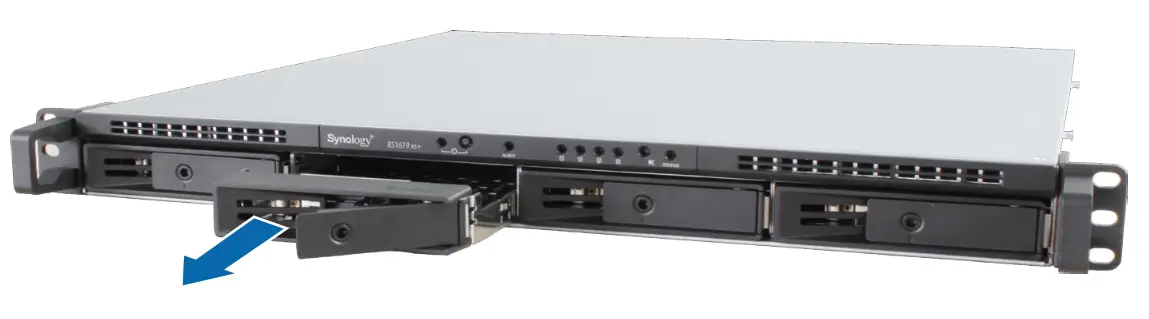 Synology RackStation -Install Drives