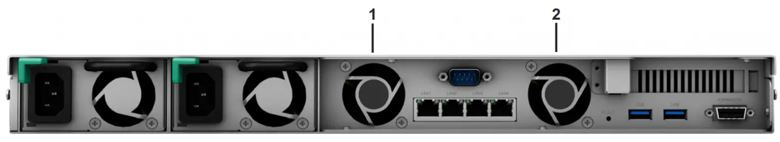 Synology RackStation - System Fans