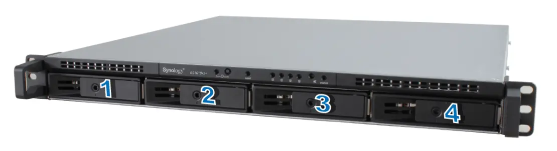Synology RackStation shown below