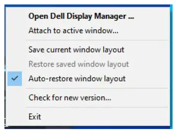 Restoring Application Positions