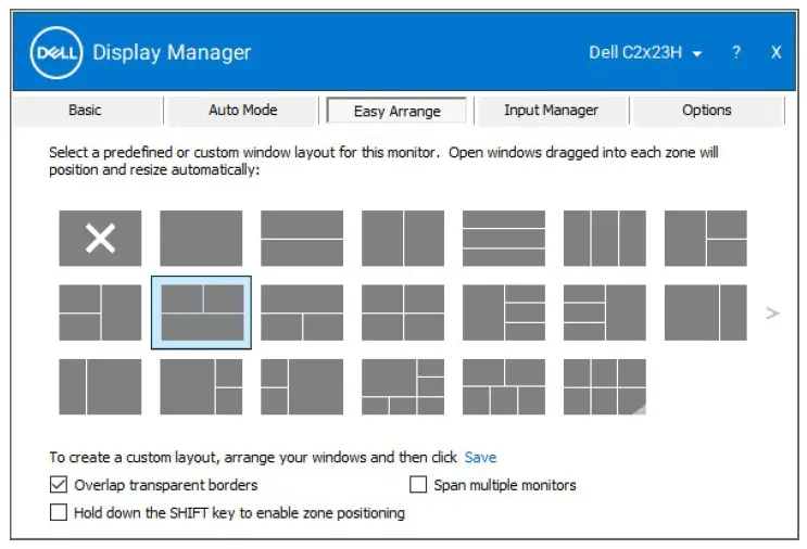 Organizing Windows with Easy Arrange