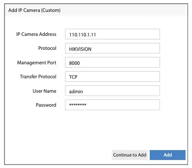 Connecting the Doorbell to an NVR