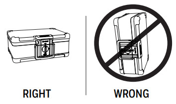 Honeywell 1553 Programmable Digital Lock Waterproof Fire Chest - STORE CHEST