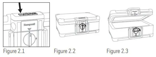 Honeywell 1553 Programmable Digital Lock Waterproof Fire Chest - UNLOCKING THE CHEST