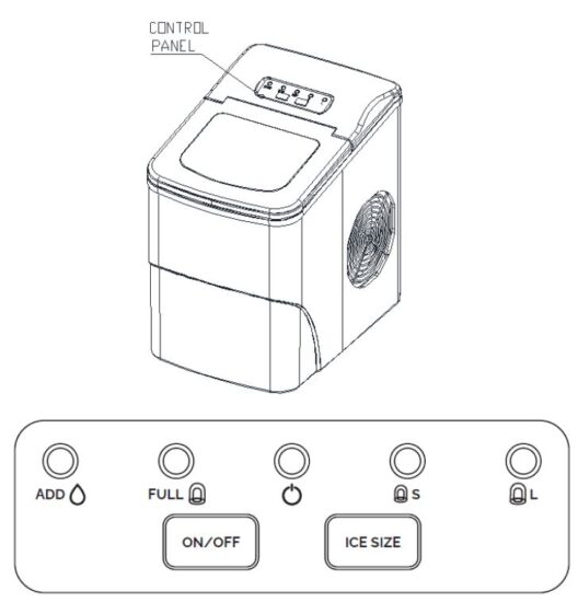 newair-NIM026MS00-Portable-Countertop-Ice-Maker-fig1=4