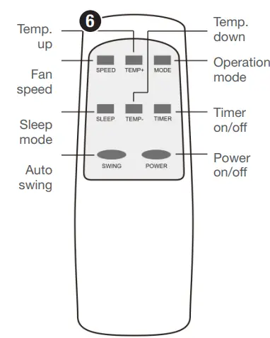 3.3kW Wi-Fi portable air conditioner 6