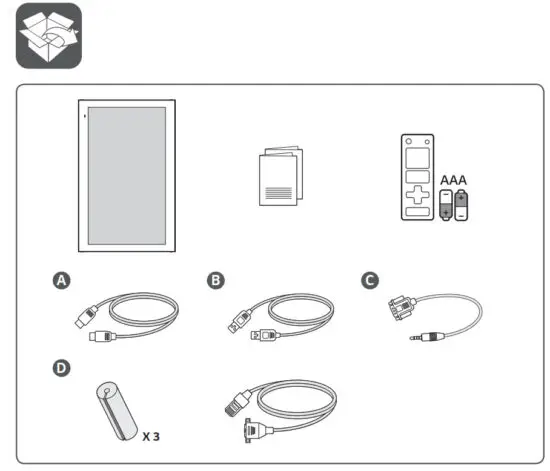 LG 86XE3FS 86 Inch 4K Ultra HD LED LCD Outdoor Portrait Display - overview