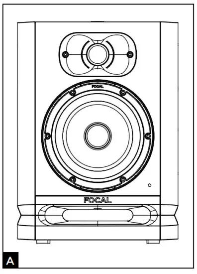 FOCAL FOPRO ALPH50EVO Alpha Evo Versatile Professional Loudspeaker - figure 1