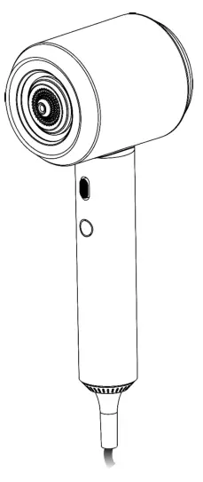 estelle ESMPRHRDRYA Moisture Protect High Speed Ionic Hair Dryer