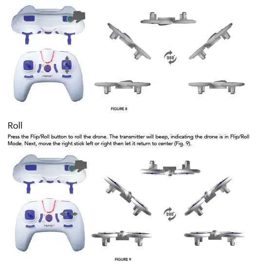 FORCE1 HALO3000 2-Speed LED Stunt Drone-fig 12