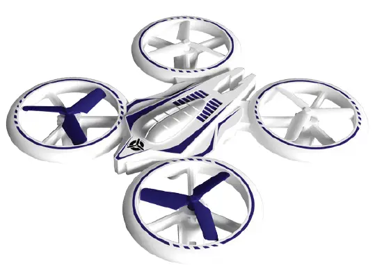 FORCE1 HALO3000 2-Speed LED Stunt Drone
