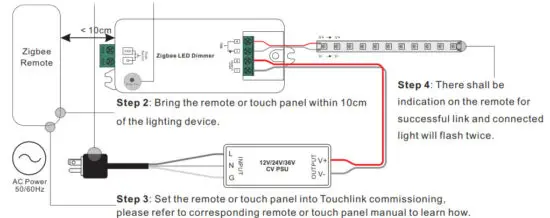 ROBB 200 006 0 Zigbee LED Dimmer - Re-power