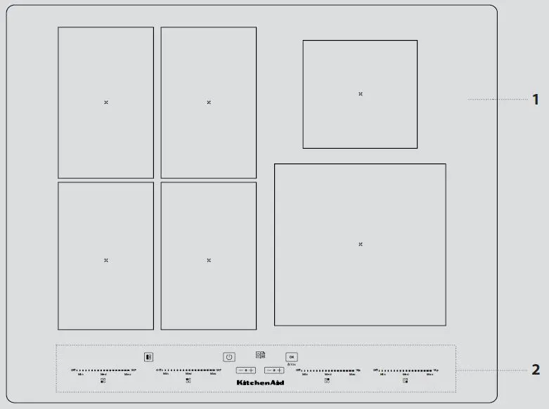 KitchenAid KHIMS 66500 65 cm PREMIUM Gourmet Induction Hob-fig1