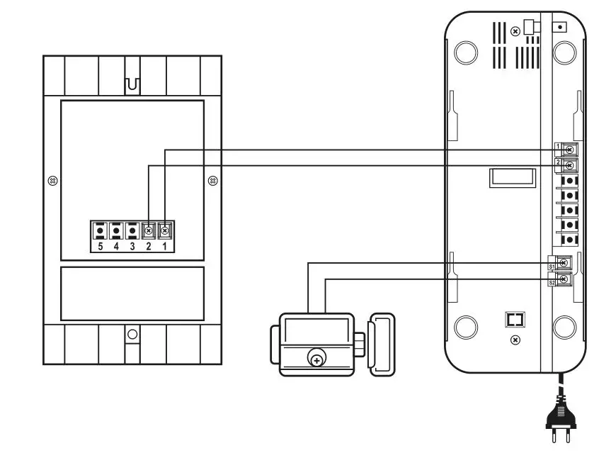 SOMOGYI ELEKTRONIC DP 02 Wired Gate Phone Set - figure 2
