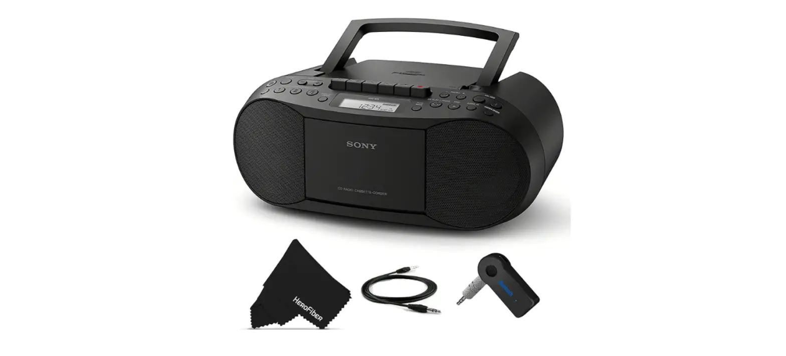 Sony Bluetooth Boombox Cd Radio Cassette Player Portable Stereo Combo With Am/fm Radio-complete Features/user Manual Sony Bluetooth Boombox Cd Radio Cassette Player Portable Stereo Combo With Am/fm Radio-complete Features/user Manual