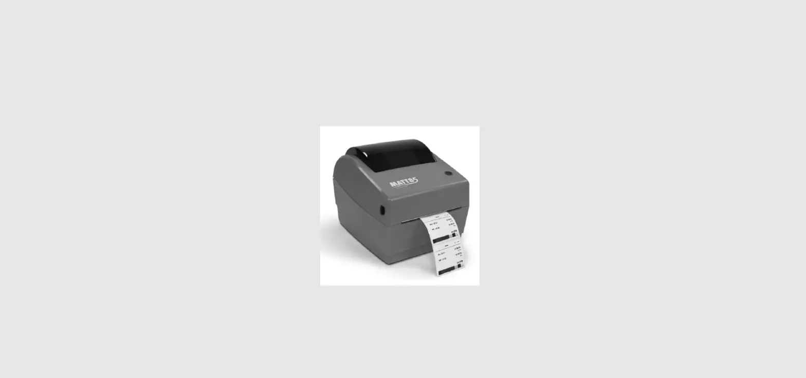 Daymark Matt85 Label Printer User Manual