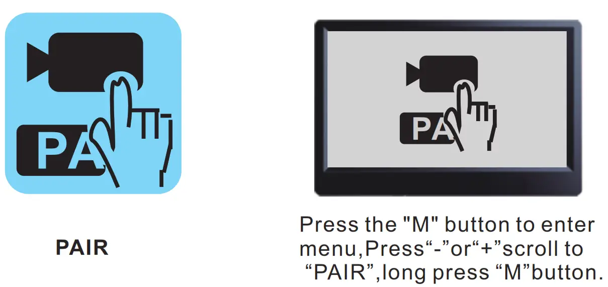 PAIR and M button