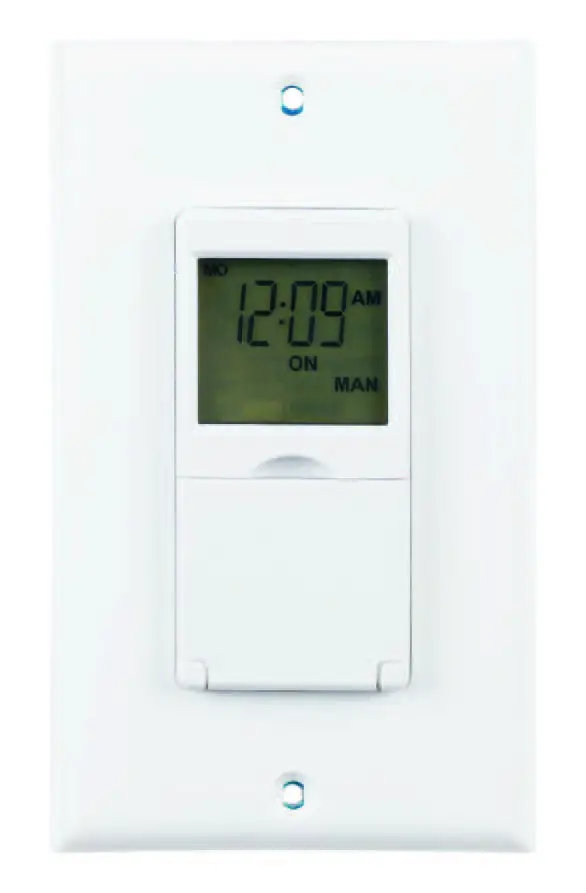 Bn-link Su101c 7 Days In Wall Digital Timer Switch Instruction Manual