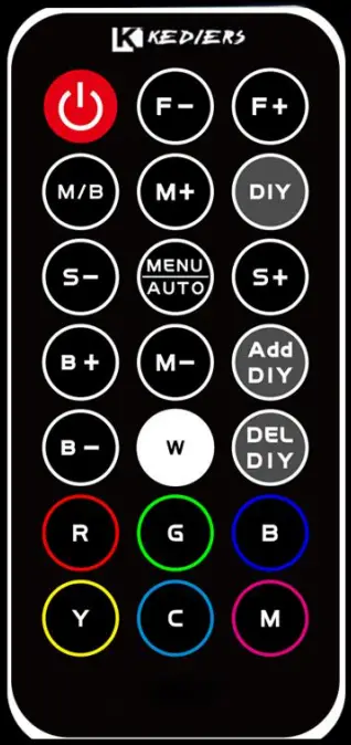 REMOTE CONTROL INSTRUCTIONS