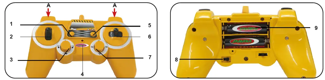 JAMARA 405112 Liebherr R 936 Destruction Set Excavator fig 1