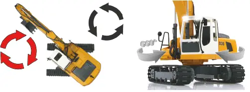 JAMARA 405112 Liebherr R 936 Destruction Set Excavator fig 10