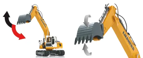 JAMARA 405112 Liebherr R 936 Destruction Set Excavator fig 16
