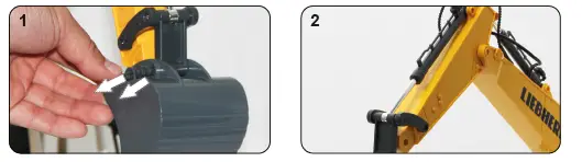 JAMARA 405112 Liebherr R 936 Destruction Set Excavator fig 18