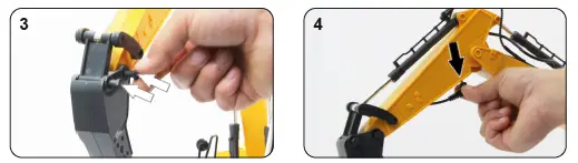 JAMARA 405112 Liebherr R 936 Destruction Set Excavator fig 19